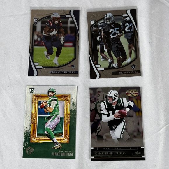 Panini Topps Football 100 Card Lot With 2021 JaMarr Chase Rookie RC PA-24 /199 - Picture 7 of 12